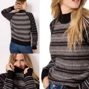 Evereve Lyric Fair Isle Pullover Size XS